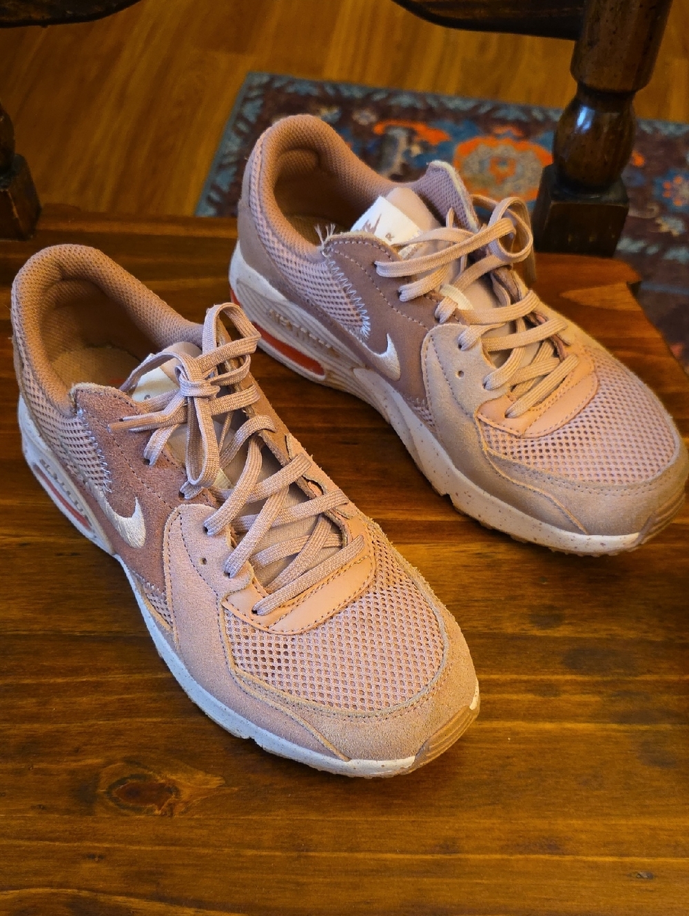 Nike Women's Pink Airmax Athletic Sneakers